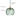 Boho Tropical Palm Leaf Glass Pendant Light - Adjustable Kitchen Hanging Fixture Lighting