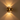 Diabolo Wall Light - Sculptural Hourglass Sconce with Dual Beam Illumination Wall Light