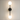 Minimalist Frosted Glass Wall Sconce Light - Modern Soft Illumination in Black or Gold Wall Lighting