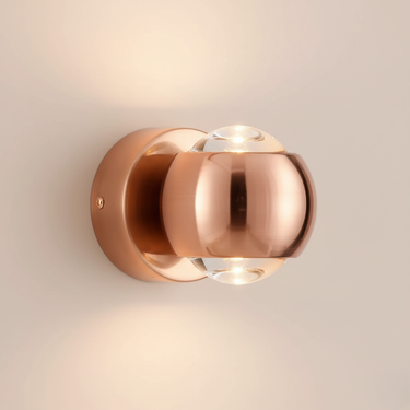 Diabolo Wall Light - Sculptural Hourglass Sconce with Dual Beam Illumination Wall Light