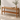 Elegant Japanese Bench - Cowhide Braided Rope & Cherry Wood Design for Entryway Benches