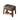 Modern Minimalist Low Stool - PU Leather Upholstery & Solid Wood Frame Stools