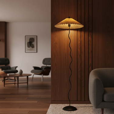 Élan Silhouette Floor Lamp | Elegant Modern Floor Lamp for Living Room Ambiance Lamps & Lighting