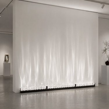 WaveScape | Elegant Dynamic Ocean Wave Wall Sconce Light Fixture