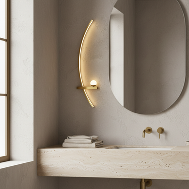 Elegant LED Wall Light – Modern Aluminum Wall Sconce for Home Interiors Wall Lighting