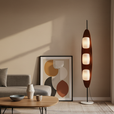 Totemé | Elegant Modern Floor Lamp with Adjustable LED Lighting Floor Lamps