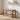 Elegant Japanese Bench - Cowhide Braided Rope & Cherry Wood Design for Entryway Benches